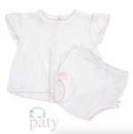 Load image into Gallery viewer, Paty Flutter Sleeve Diaper Set - Multiple Color Options
