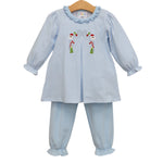 Load image into Gallery viewer, A Classic Christmas Pleat Bloomer Pants Set
