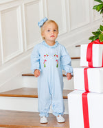 Load image into Gallery viewer, A Classic Christmas Pleat Romper
