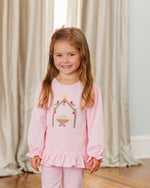 Load image into Gallery viewer, Away In A Manger Ruffle Top
