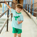 Load image into Gallery viewer, Back to School Dino Short Set
