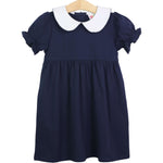 Load image into Gallery viewer, Charlotte Dress- Navy
