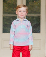Load image into Gallery viewer, Christmas Candy Stripe Evan Pullover
