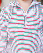 Load image into Gallery viewer, Christmas Candy Stripe Evan Pullover
