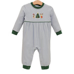 Load image into Gallery viewer, Christmas at the Camp Romper
