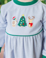 Load image into Gallery viewer, Christmas at the Camp Romper
