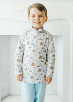 Load image into Gallery viewer, Constructing Christmas Pullover
