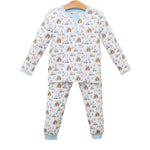 Load image into Gallery viewer, Constructing Christmas Nicholas PJ Set
