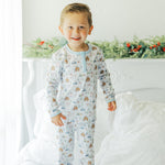 Load image into Gallery viewer, Constructing Christmas Nicholas PJ Set
