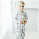 Load image into Gallery viewer, Constructing Christmas Patrick Romper
