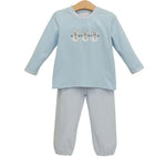 Load image into Gallery viewer, Frosty Friends Bloomer Pant Set

