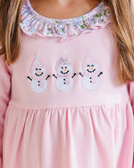 Load image into Gallery viewer, Frosty Friends Ruffle Pant Set
