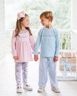 Load image into Gallery viewer, Frosty Friends Ruffle Pant Set
