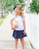 Load image into Gallery viewer, Gabbie Skort- Navy
