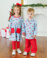 Load image into Gallery viewer, Here Comes Santa Claus Evan Pullover
