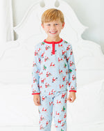Load image into Gallery viewer, Here Comes Santa Claus Nicholas PJ Set
