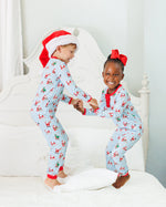 Load image into Gallery viewer, Here Comes Santa Claus Noelle PJ Set
