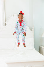 Load image into Gallery viewer, Here Comes Santa Claus Noelle PJ Set
