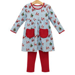 Load image into Gallery viewer, Here Comes Santa Claus Reese Pant Set
