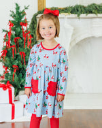 Load image into Gallery viewer, Here Comes Santa Claus Reese Pant Set
