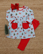 Load image into Gallery viewer, Here Comes Santa Claus Reese Pant Set
