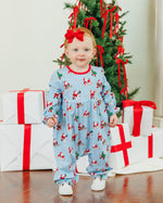 Load image into Gallery viewer, Here Comes Santa Claus Sadie Romper
