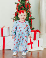 Load image into Gallery viewer, Here Comes Santa Claus Sadie Romper
