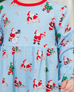 Load image into Gallery viewer, Here Comes Santa Claus Sadie Romper
