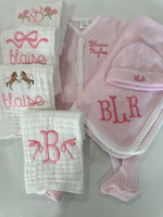 Load image into Gallery viewer, PREORDER - Pink Paty Solid Footie
