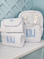 Load image into Gallery viewer, TRVL Quilted Diaper Bundle - Diaper Bag, Changing Pad &amp; Everyday Bag
