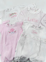 Load image into Gallery viewer, Paty Knit Bubble, Swiss Floral - Newborn
