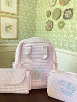 Load image into Gallery viewer, TRVL Quilted Diaper Bundle - Diaper Bag, Changing Pad &amp; Everyday Bag
