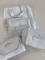 Load image into Gallery viewer, TRVL Quilted Diaper Bundle - Diaper Bag, Changing Pad &amp; Everyday Bag
