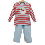 Load image into Gallery viewer, Jolly St. Nick Pant Set
