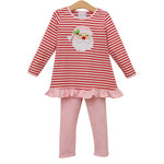 Load image into Gallery viewer, Jolly St. Nick Ruffle Pant Set
