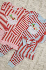 Load image into Gallery viewer, Jolly St. Nick Ruffle Pant Set
