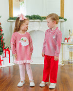 Load image into Gallery viewer, Jolly St. Nick Ruffle Pant Set
