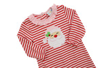 Load image into Gallery viewer, Jolly St. Nick Ruffle Romper
