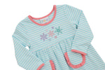Load image into Gallery viewer, Let It Snow Ruffle Pant Set
