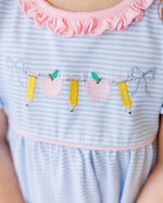 Load image into Gallery viewer, Pencil Garland Scallop Short Set
