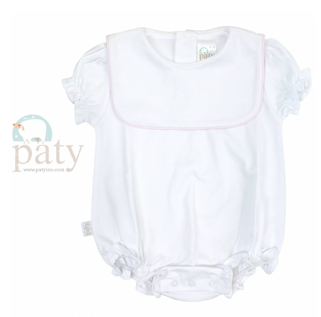 Paty Pima Bubble w/ Bib - Multiple Pink Options