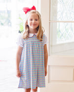 Load image into Gallery viewer, Primary Plaid Jumper Set
