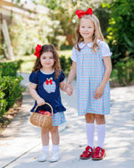 Load image into Gallery viewer, Primary Plaid Jumper Set
