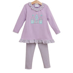 Load image into Gallery viewer, Princess Palace Ruffle Pant Set
