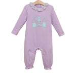 Load image into Gallery viewer, Princess Palace Ruffle Romper
