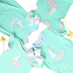 Load image into Gallery viewer, Sailboat Bubble 12mo
