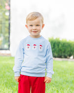 Load image into Gallery viewer, Santa Pullover - Blue
