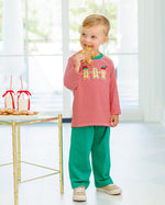 Load image into Gallery viewer, Santa's Sweet Helpers Pant Set
