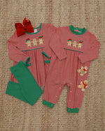 Load image into Gallery viewer, Santa's Sweet Helpers Romper
