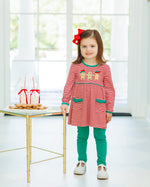Load image into Gallery viewer, Santa's Sweet Helpers Ruffle Pant Set
